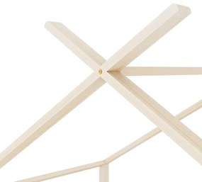 Estrutura de cama para crianças 90x200 cm pinho maciço