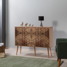 ****  
Console Mega – Carvalho Sonoma – 120x90x36 cm

**