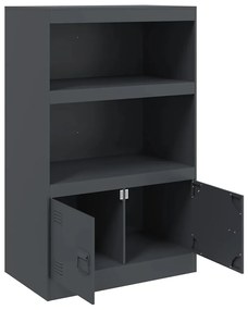 Aparador 67x39x107 cm aço antracite