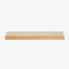 Conjunto De Móvel De Casa De Banho Suspenso Em Madeira De Teca Venetian Madeira De Teca Clara & Sem Lavatório & ↔︎ 100 Cm - Sklum