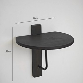 Prateleira de Parede Reve – Antracite – 35 cm x 35 cm