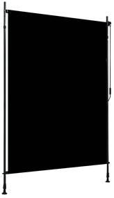 Estore de rolo para exterior 150x270 cm antracite