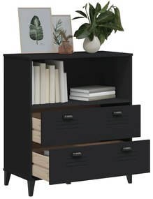 Estante VIKEN 80x40x90 cm derivados de madeira preto