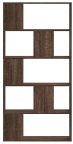 Estante c/ 5 prateleiras derivados de madeira carvalho castanho