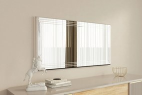 Espelho "Bianco" - Branco - 60x120x2.2cm - Design Moderno