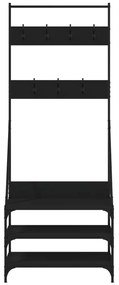 Conjunto de Entrada - Bengaleiro c/ arrumação de calçado 70x40x184 cm