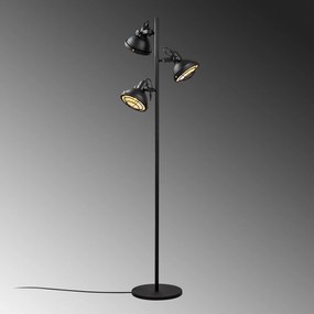 Candeeiro de Pé Spoly – Preto – 37 x 37 x 162 cm