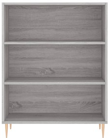 Armário alto 69,5x32,5x180cm derivados madeira sonoma cinzento