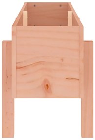 Canteiro elevado de jardim 101x30x38 cm madeira douglas maciça