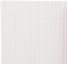 Cerca de jardim dupla face 90x300 cm branco