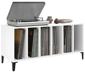 Armário para discos 100x38x48 cm derivados de madeira branco