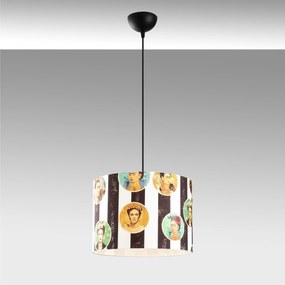 Chandelier Abajur – Multicolor – 40 cm de diâmetro