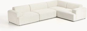 Sofá de canto comprido Melva (4 lugares)