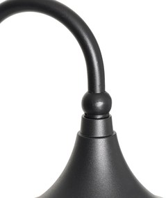 LED Lanterna exterior inteligente preta 125 cm IP44 incl. Wifi A60 - Daphne Clássico / Antigo