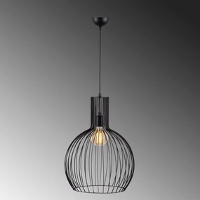 Chandelier Fellini – Preto – 38 cm x 146 cm