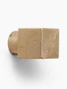Cabide de parede em latão com acabamento antigo Square