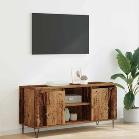 vidaXL Gabinete para TV Madeira Antiga 104 x 35 x 50 cm