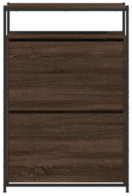 Sapateira 75x34x112 cm derivados de madeira carvalho castanho