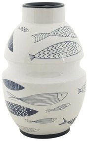 VASO DE CERÂMICA PEIXE CM Ø 21X31