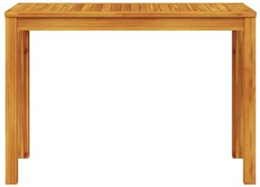 Conjunto de Jantar 3 pcs Madeira Natural 100-200 cm