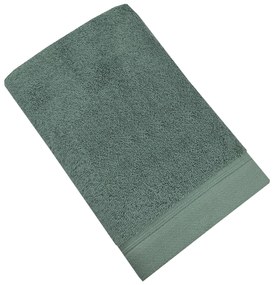 Toalhas banho 100% algodão penteado 580 gr. SAFRAN / SÉLADON: CÉLADON 1 toalha rosto 50x100 cm
