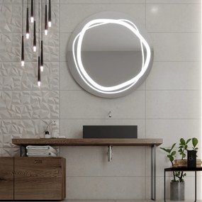 Espelho Redondo LED C9 premium 40x40