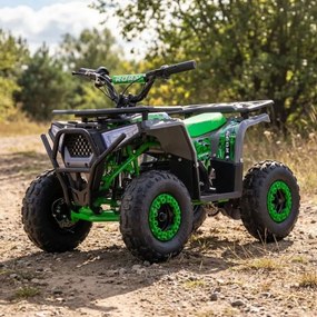 MINI MOTO 4 PARA CRIANÇAS electrica BULL 1000W Verde