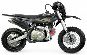MINI MOTO Crianças MINICROSS Gasolina 70CC 10/10" APOLLO THUNDER AUTO Preta