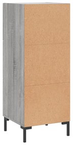 Aparador 34,5x34x90 cm derivados de madeira sonoma cinzento