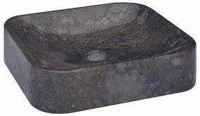 Lavatório 40x40x10 cm mármore preto