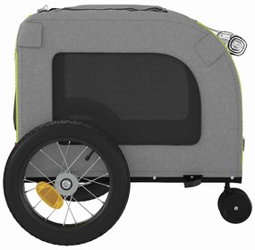 Trajeto para Bicicleta de Animais , Verde e Cinza, feito de Tecido Oxf