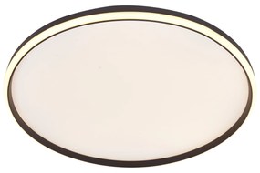 Plafon de design preto com branco incluindo LED com 3 níveis de dimerização - Xavi Design