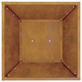 Suporte para Plantas Aço corten 40 x 40 x 101 cm