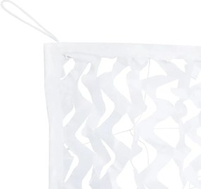 Rede de camuflagem com saco de arrumação 729x602 cm branco