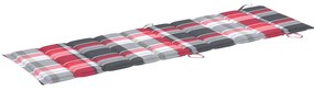 Espreguiçadeiras com almofadões 2 pcs madeira de acácia maciça
