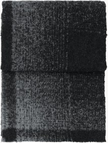 Manta bouclé em lã de alpaca Volcanic