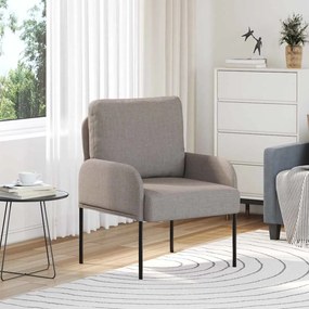 vidaXL Sofás com almofada 55cm Cinzento-acastanhado Contraplacado