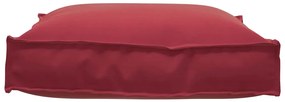 <strong>Cushion de Palete para Assento</strong> Vermelho Vinho 70x70x1