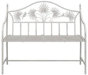 Banco Branco Metal 104 x 52.5 x 89 cm Feito para Durar