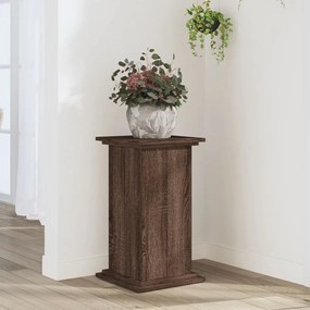 Suporte p/ plantas 33x33x60 cm deriv. madeira carvalho castanho