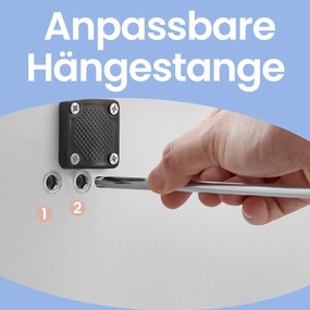 Armário de gavetas escritório em madeira 40 x 41 x 103 cm Branco