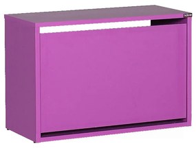 Sapateira "Harmony" - 60 x 42 x 30 cm - Roxo - Design Moderno