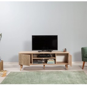 Móvel TV Truva – Carvalho Sonoma – 140 cm x 50 cm x 40 cm