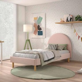 Cama Infantil MOON 90x200 + Estrado Rosa