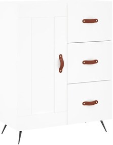 Armário alto 69,5x34x180 cm derivados de madeira branco