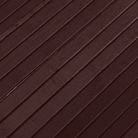 Biombo/divisória de sala 250x165 cm bambu castanho escuro