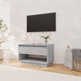 Móvel de TV 70x41x44 cm derivados de madeira cinzento sonoma