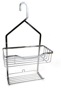 Cabide para Banho Metal 2 Níveis 27.5X12.5X50.5CM