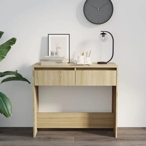Mesa consola 89x41x76,5 cm derivados de madeira carvalho sonoma