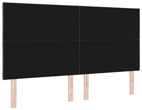 Cabeceira LED vidaXL Design de Blocos de Diamante Castanho Escuro 180